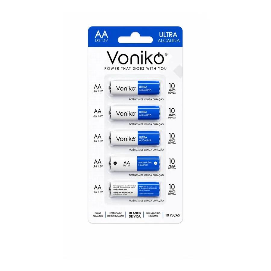 Voniko Pilha AA - 5 un.