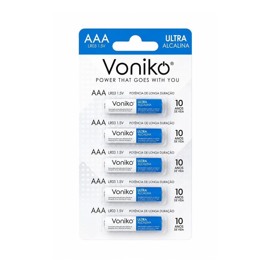 Voniko Pilha AAA - 5 un.