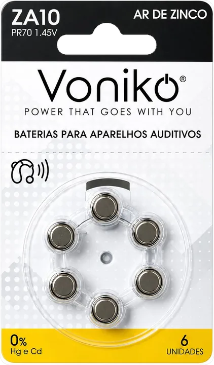 Voniko Auditiva ZA10 - 6 un.