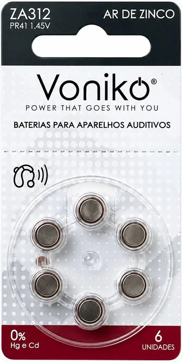 Voniko Auditiva ZA312 - 6 un.