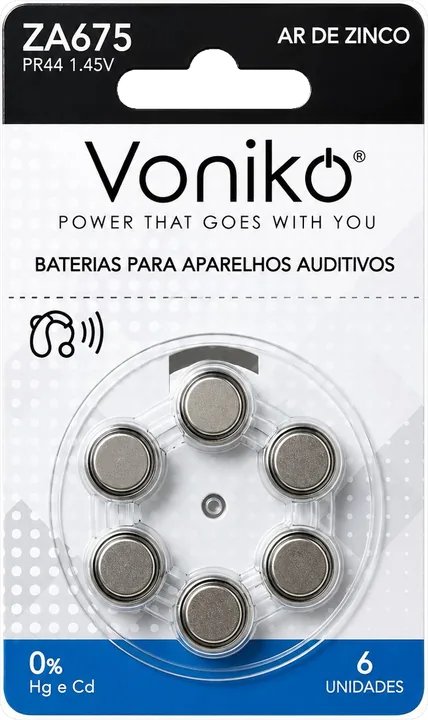 Voniko Auditiva ZA675 - 6 un.